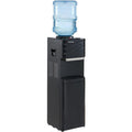Distributeur d'eau chaude en verre trempé 1.5 l 1200 w noir