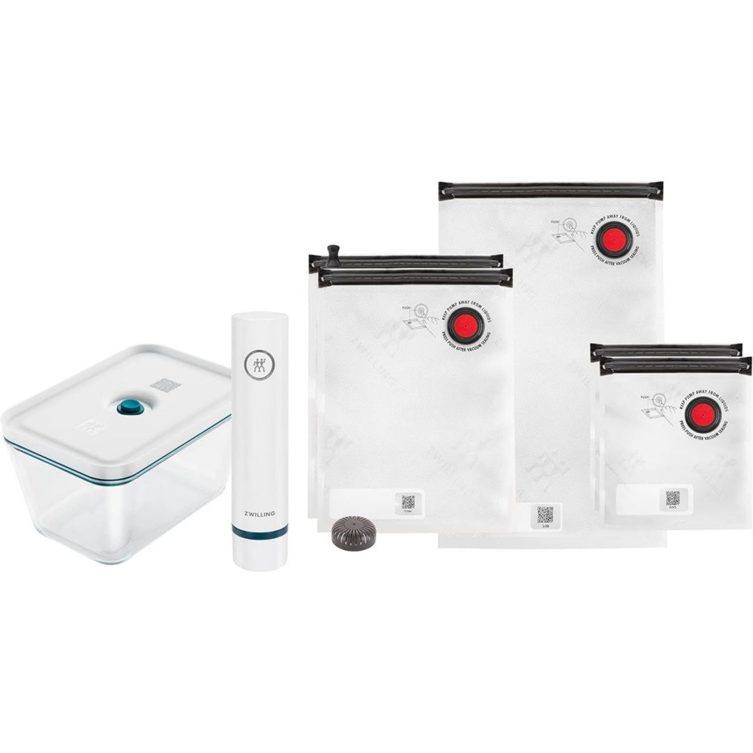 Appareil de mise sous vide 4.5 l en bambou 2000 w noir