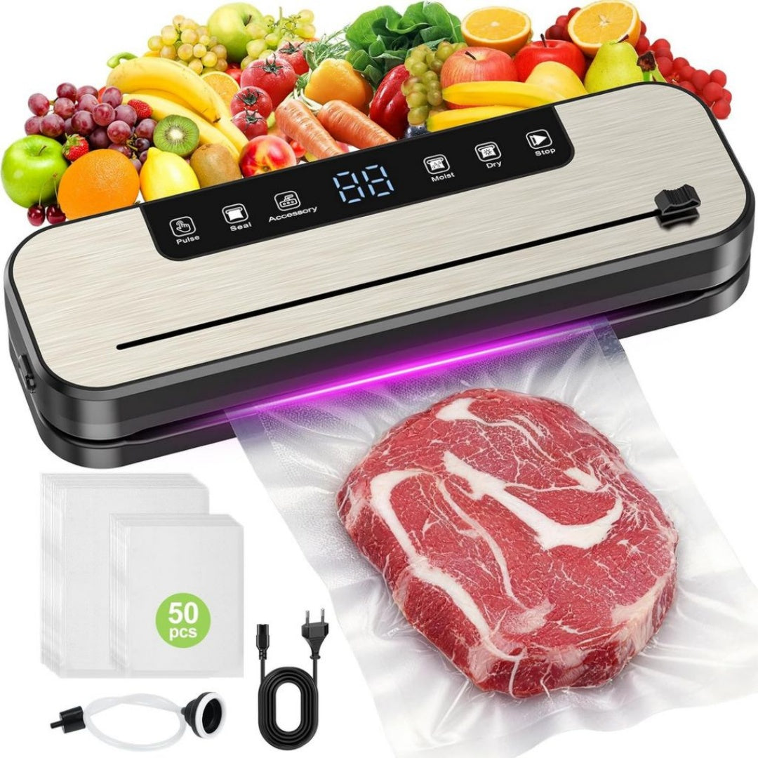 Appareil de mise sous vide en céramique 1 l 2000 w noir