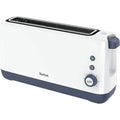 Grille-pain en bambou 2000 w 1 l blanc