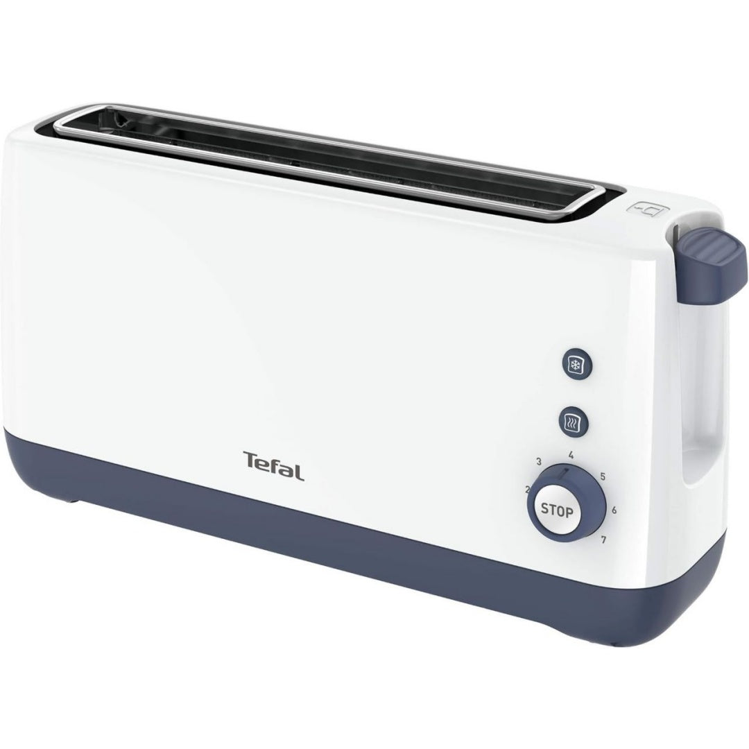 Grille-pain en bambou 2000 w 1 l blanc